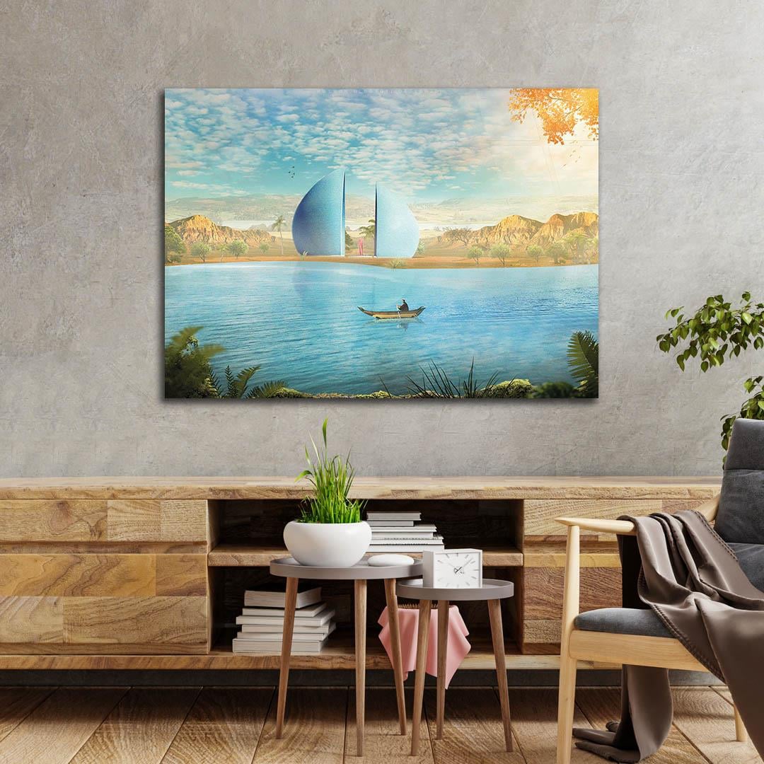 Tempered Glasss Wall Arts Art-Themed