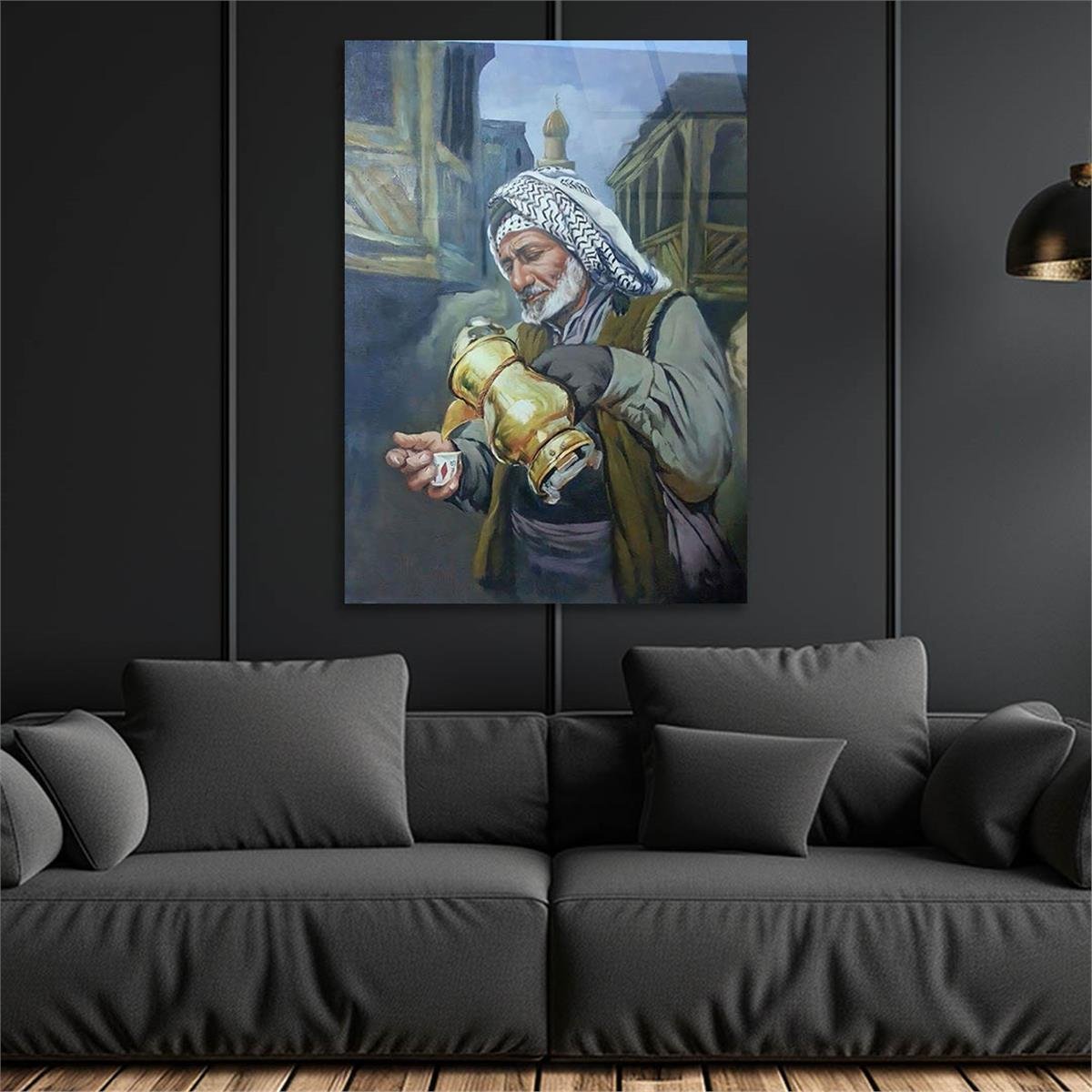 Tempered Glasss Wall Arts Art-Themed