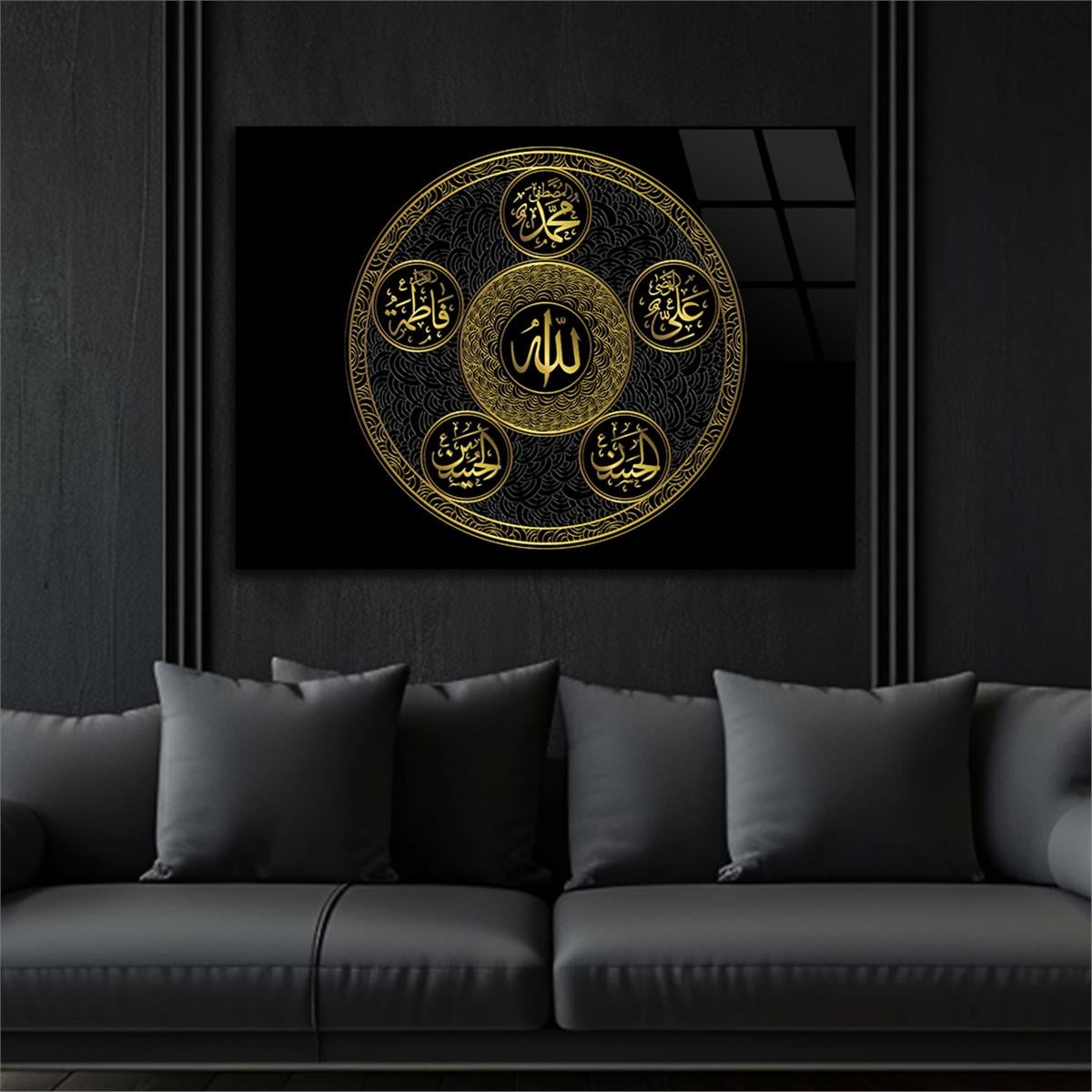 Tempered Glasss Wall Arts Religious-Themed