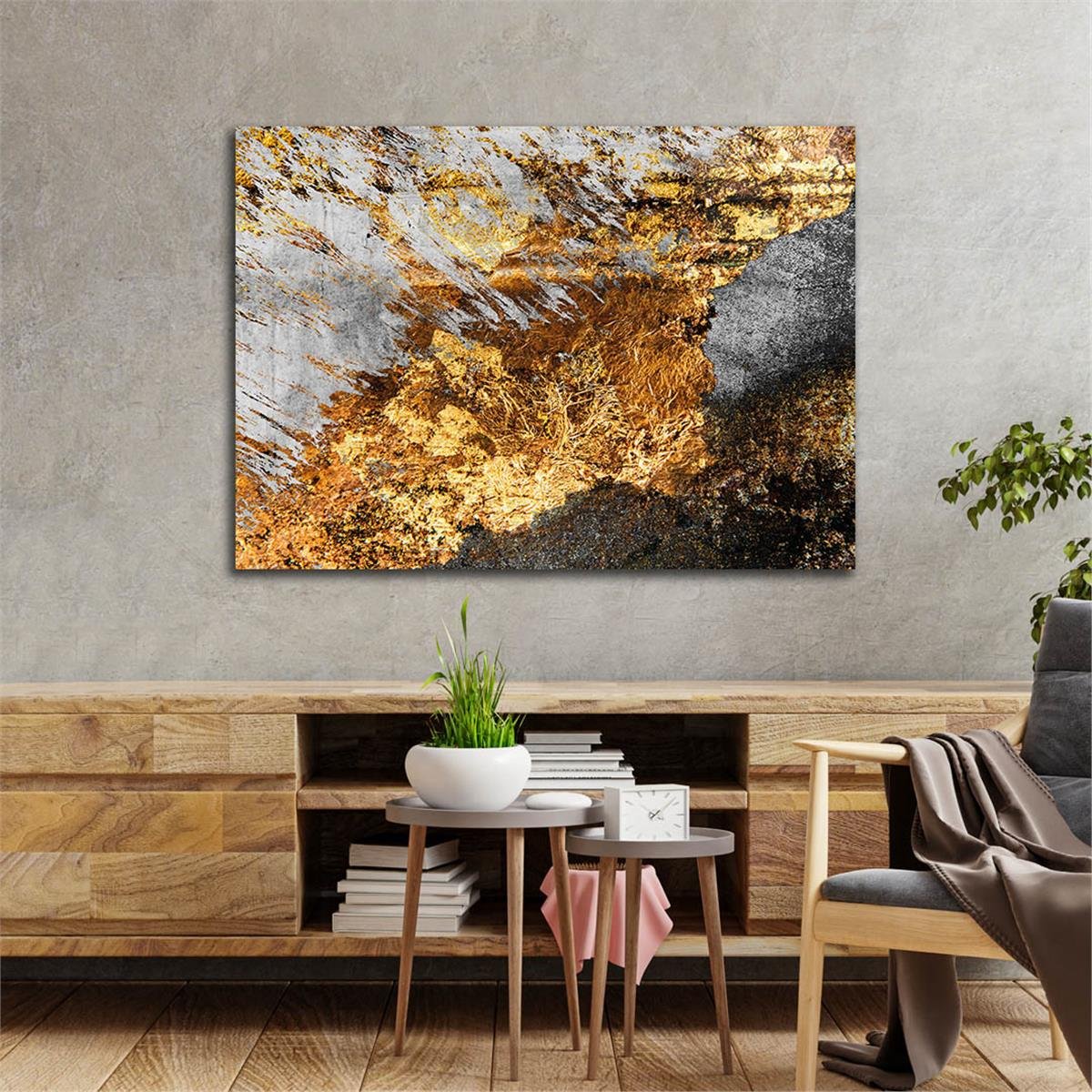 Horizontal Art-Themed Tempered Glass Wall Art 301