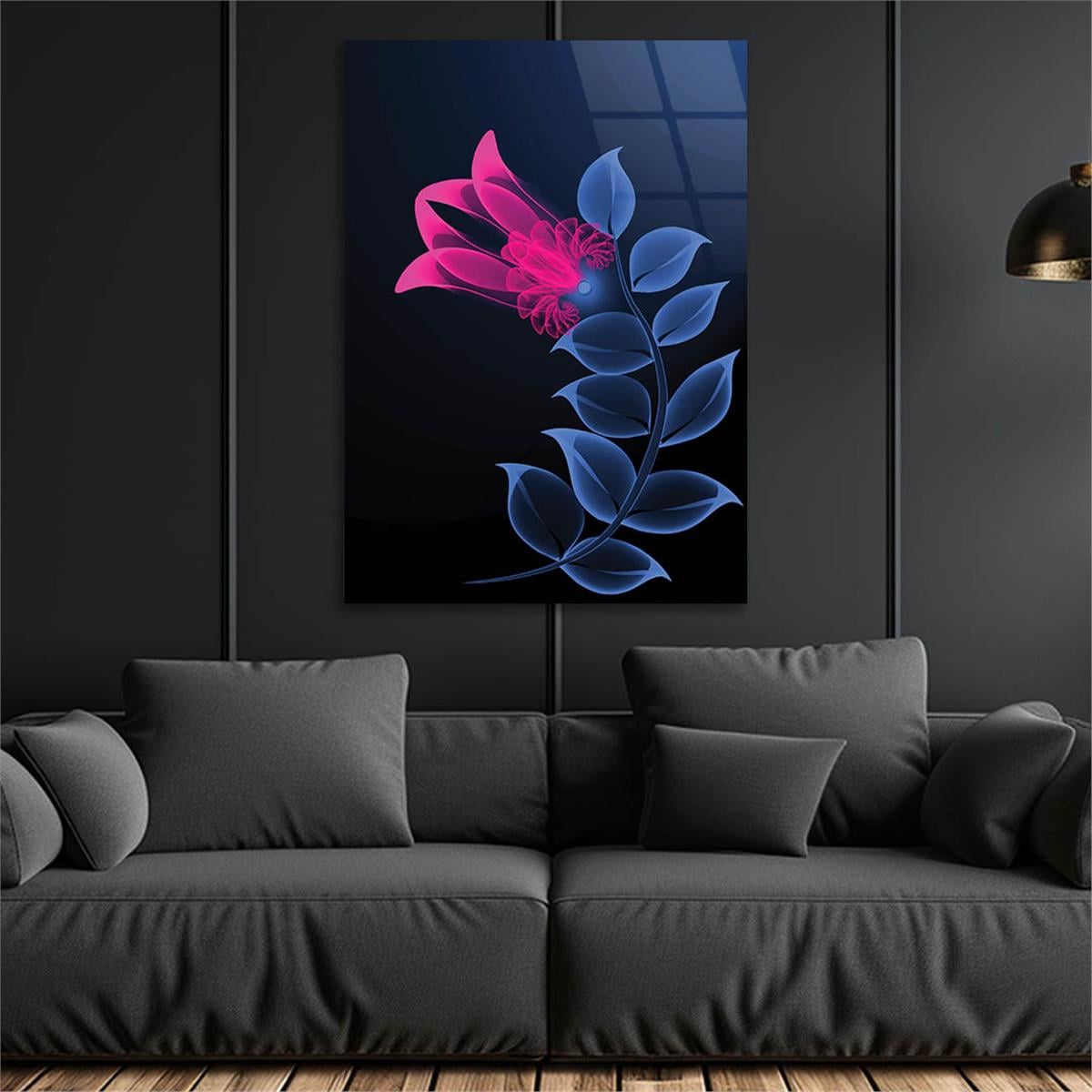 Tempered Glasss Wall Arts Art-Themed