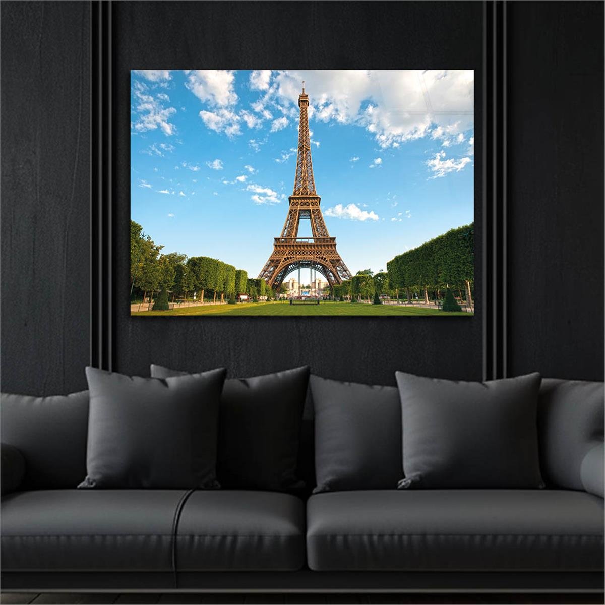Tempered Glasss Wall Arts Natured-Themed