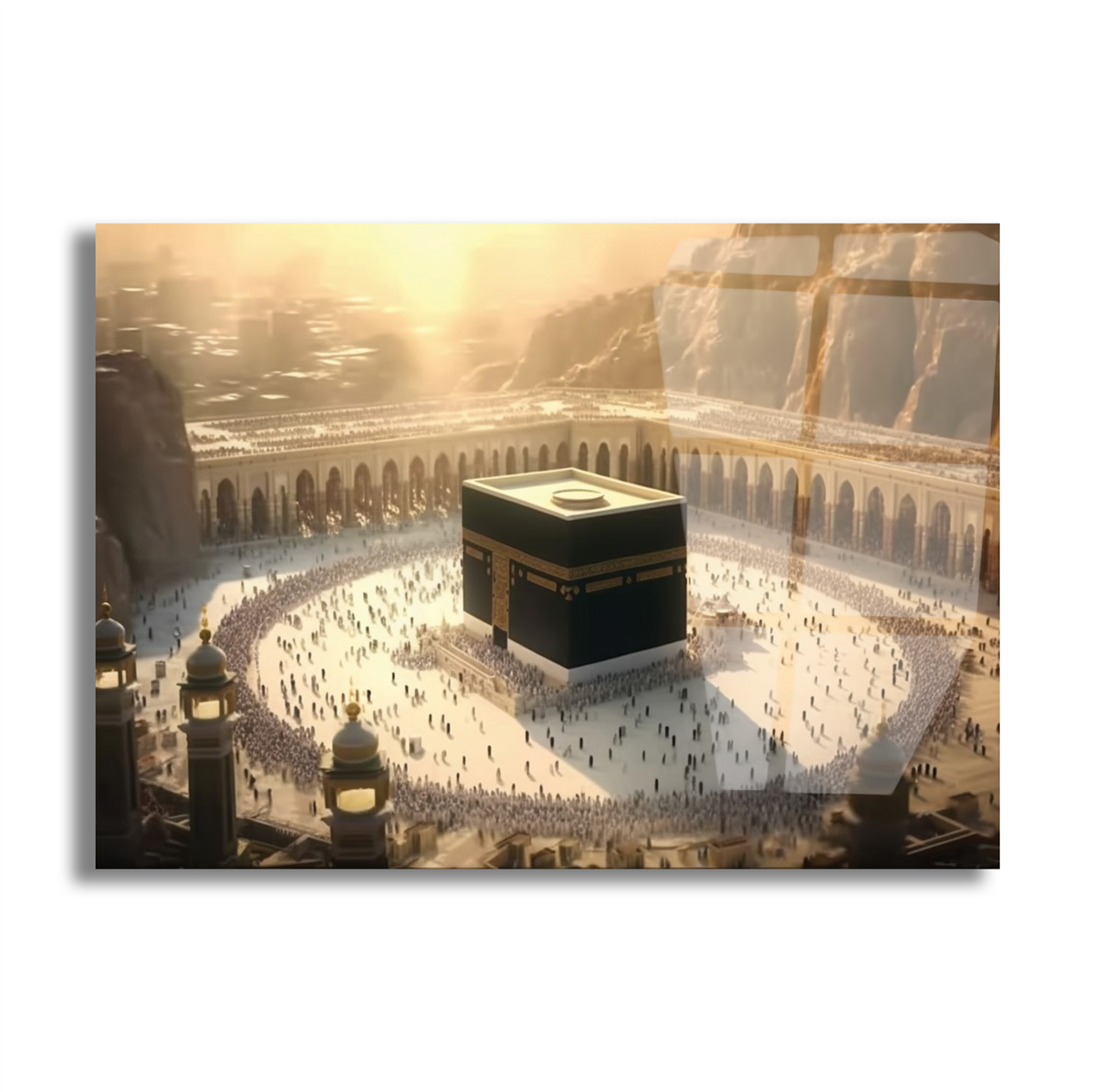 لوح زجاجي ديني