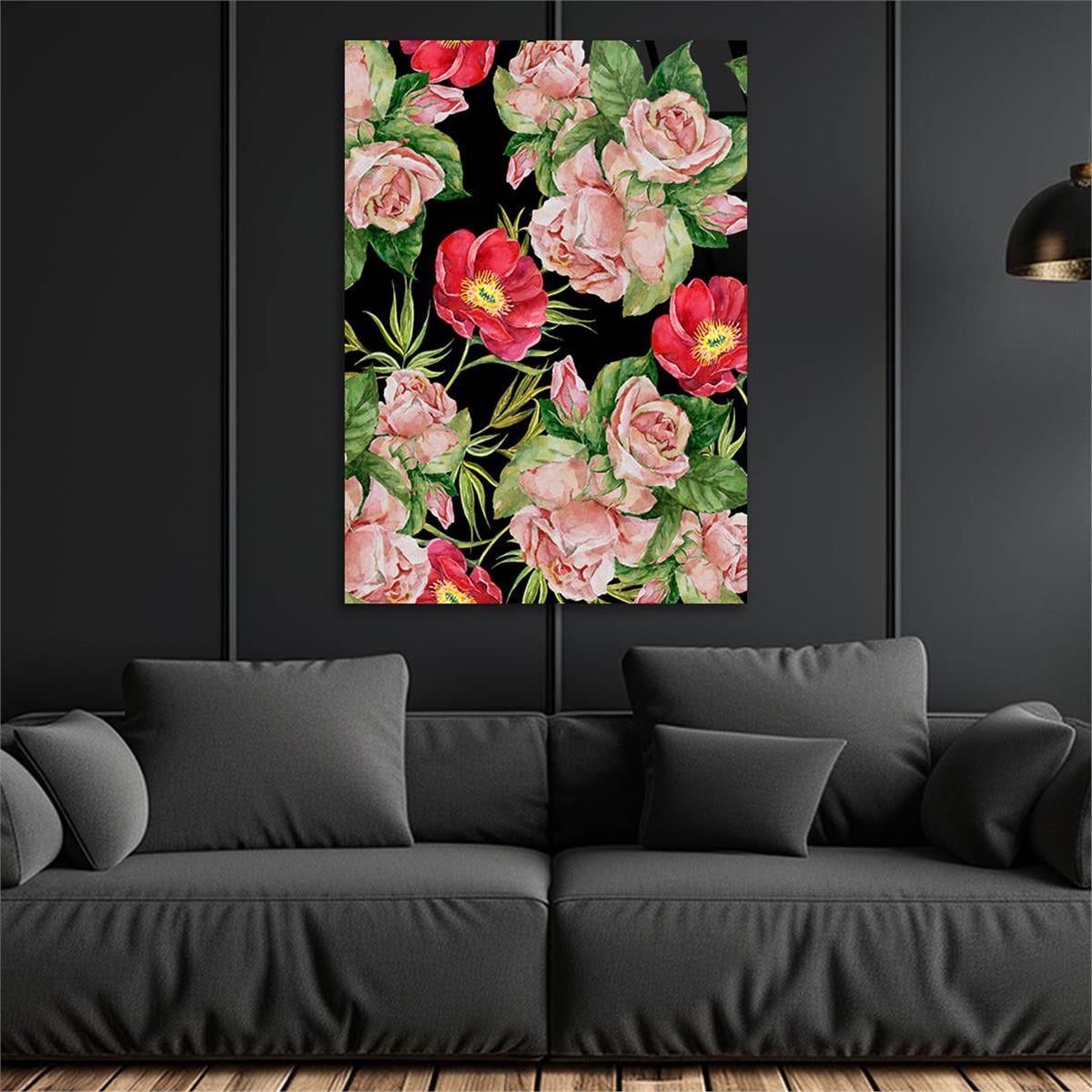 Tempered Glasss Wall Arts Art-Themed