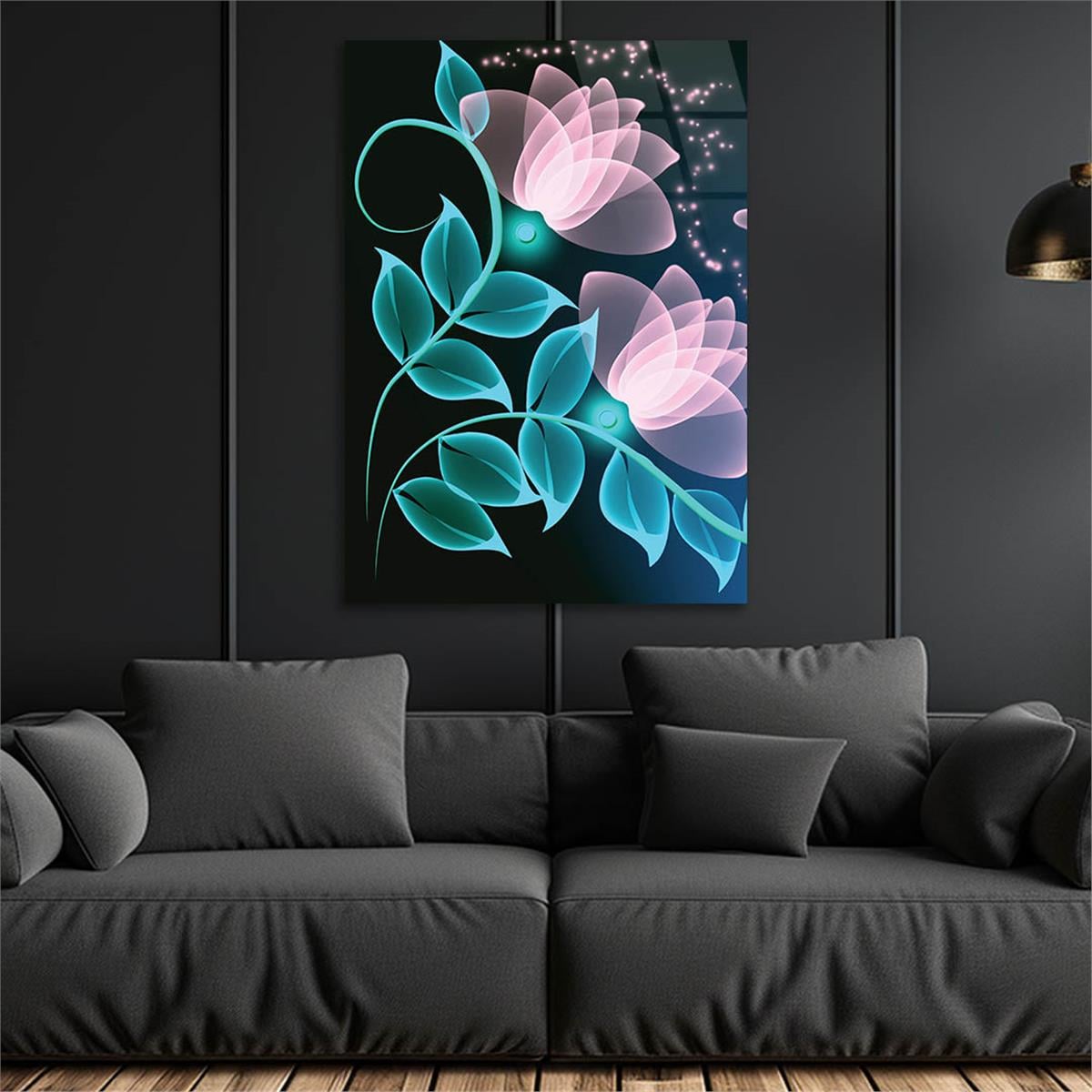 Tempered Glasss Wall Arts Art-Themed