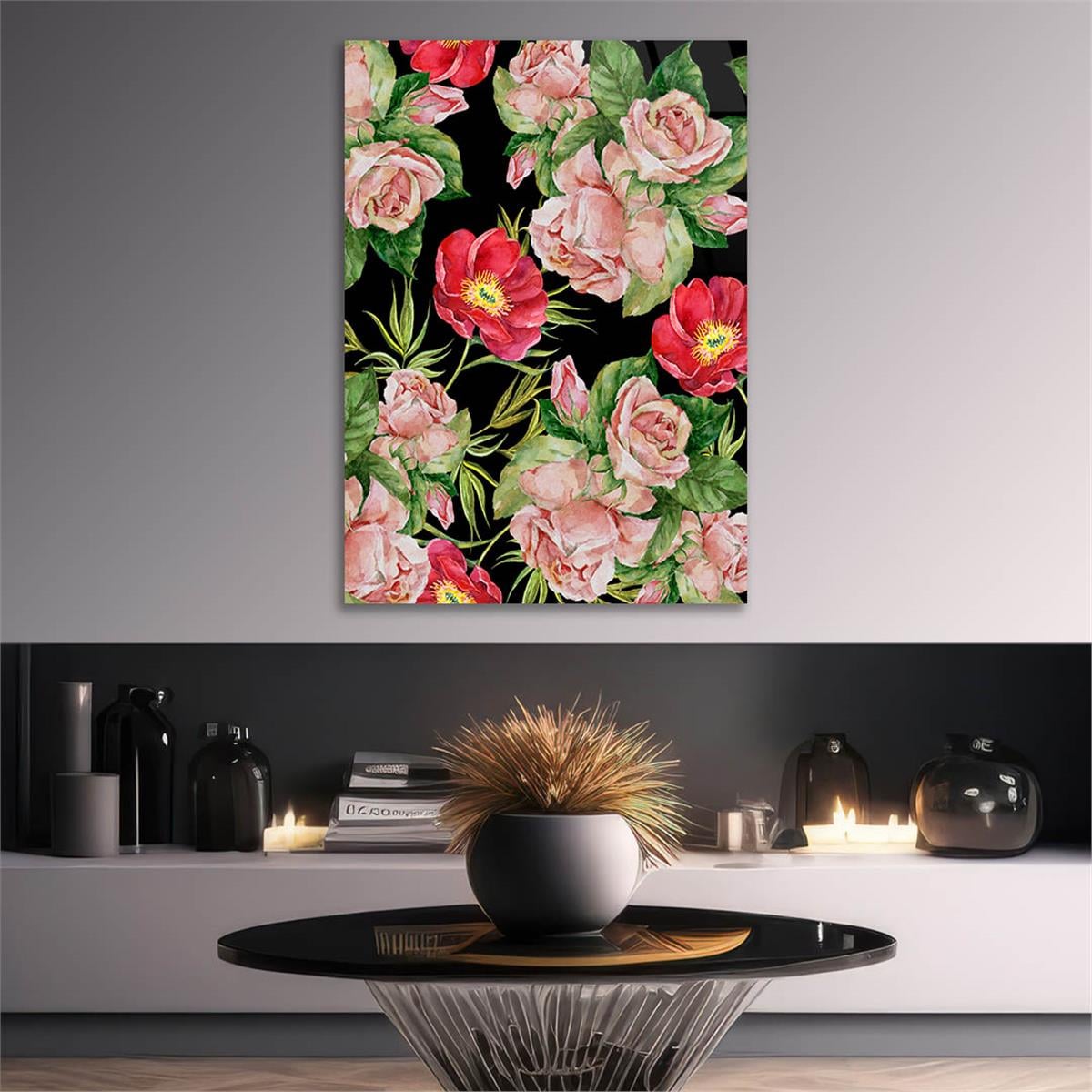 Tempered Glasss Wall Arts Art-Themed