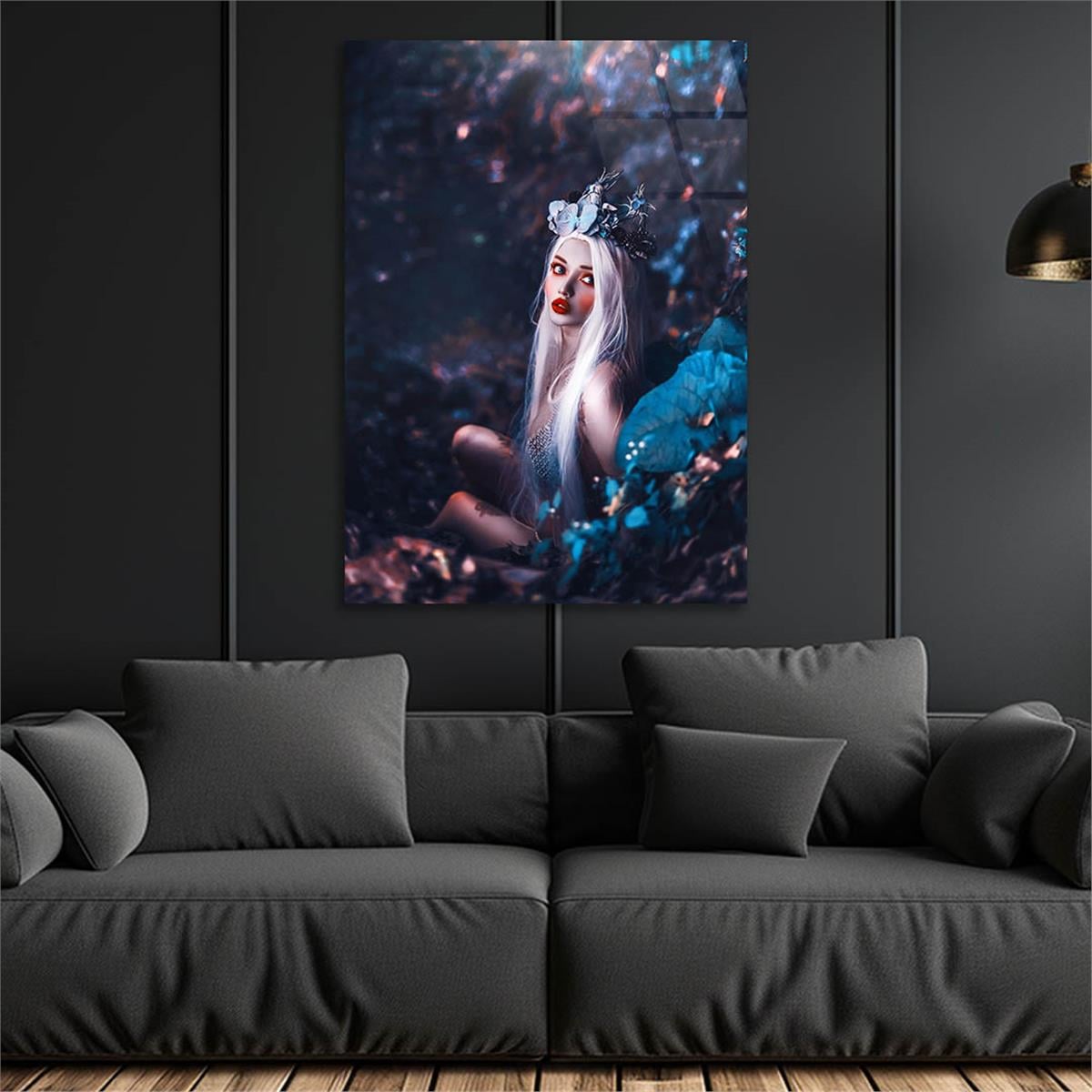 Tempered Glasss Wall Arts Art-Themed