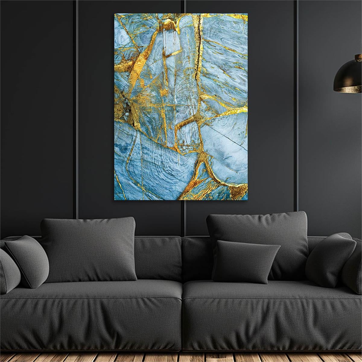 Vertical Tempered Glasss Wall Arts Art-Themed 314