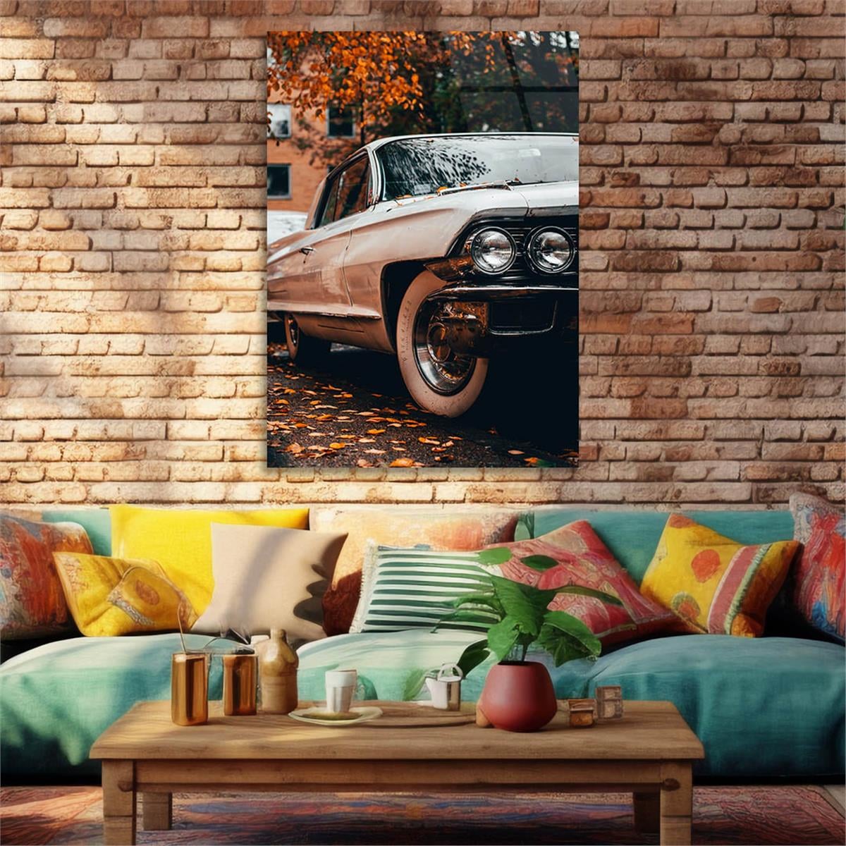 Tempered Glasss Wall Arts Art-Themed