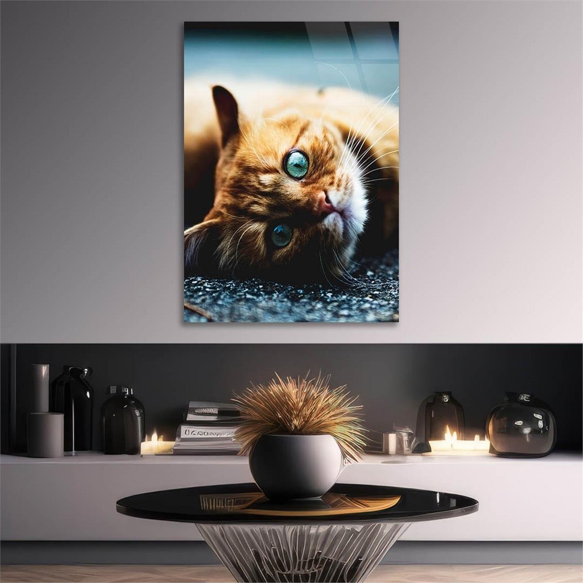 Tempered Glasss Wall Arts Art-Themed
