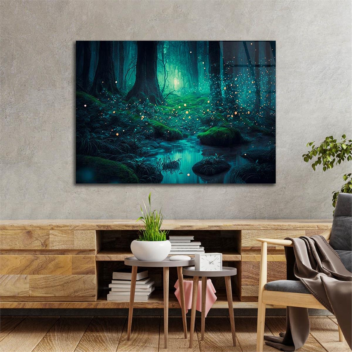 Sanat Temalı Cam Tablo 527