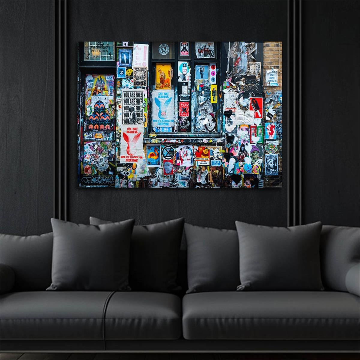 Sanat Temalı Cam Tablo 552