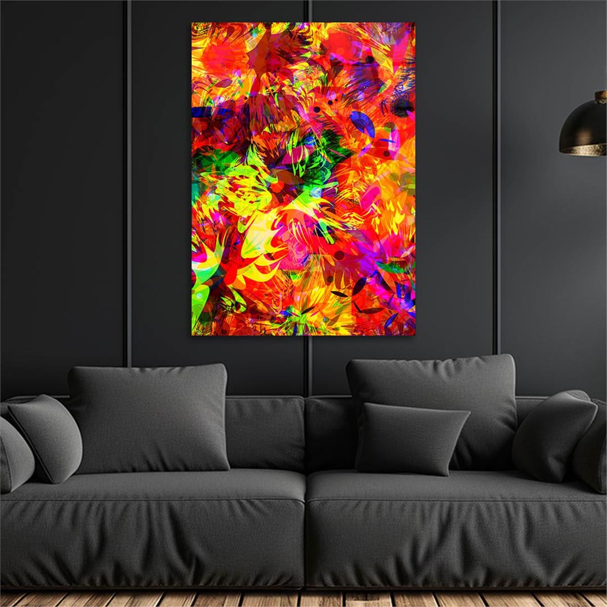 Tempered Glasss Wall Arts Art-Themed