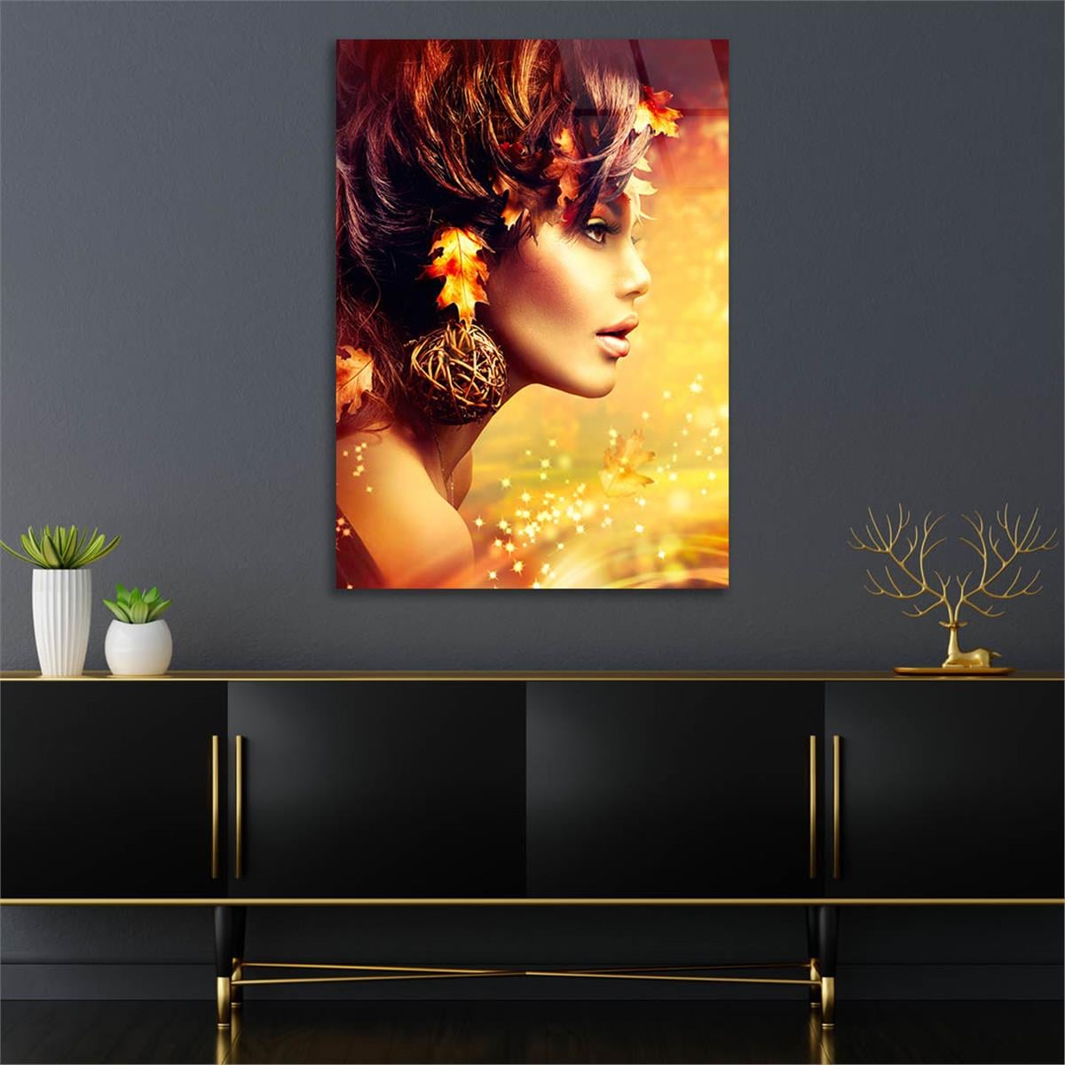 Tempered Glasss Wall Arts Art-Themed