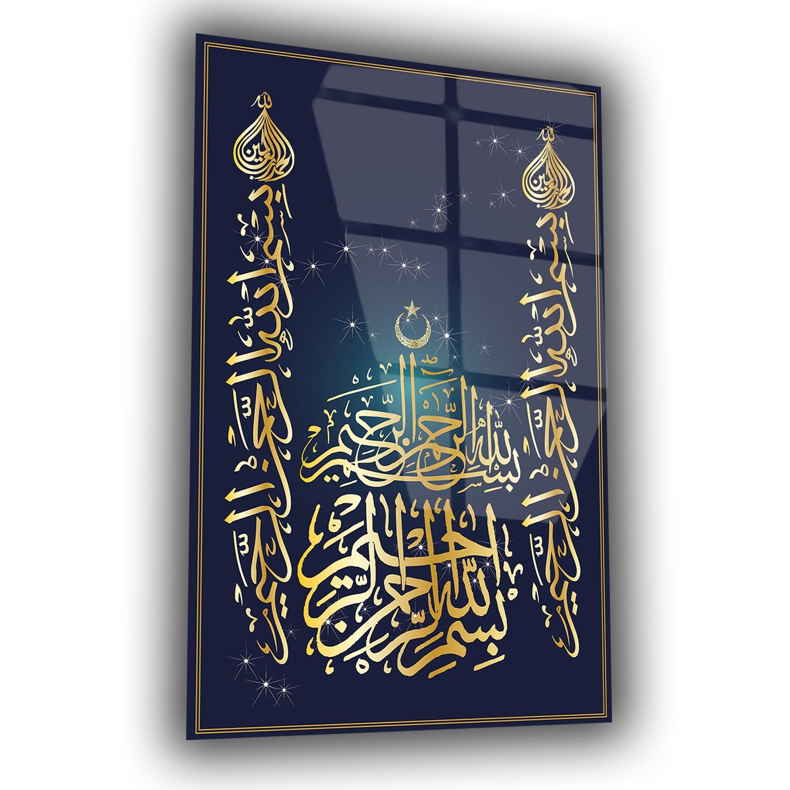 لوح زجاجي ديني