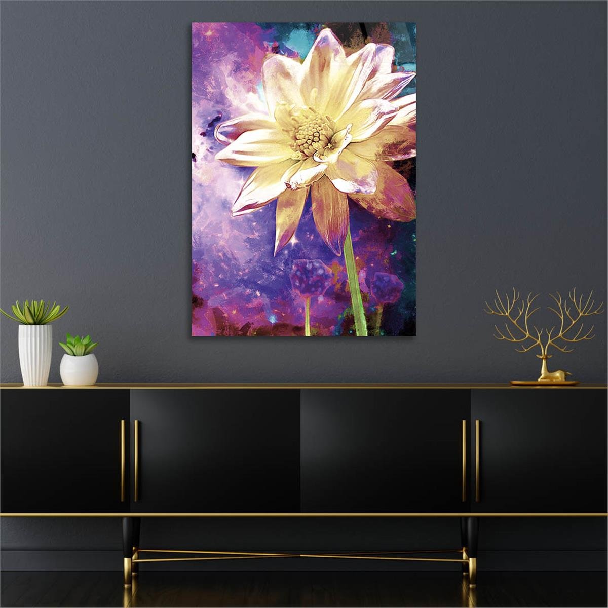 Tempered Glasss Wall Arts Art-Themed
