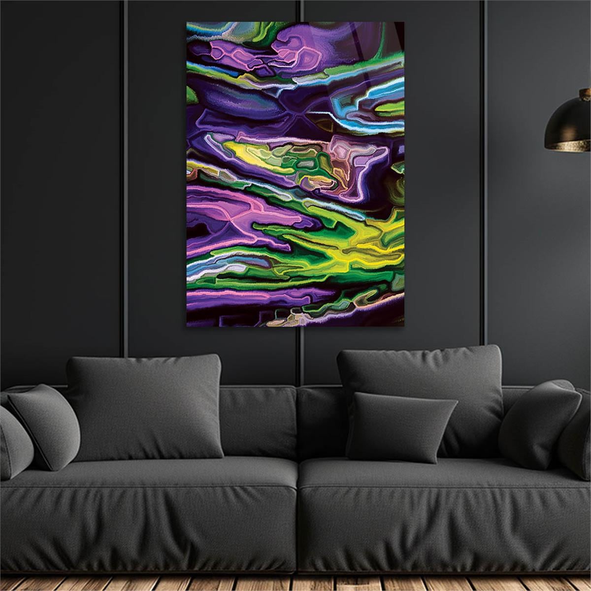 Tempered Glasss Wall Arts Art-Themed