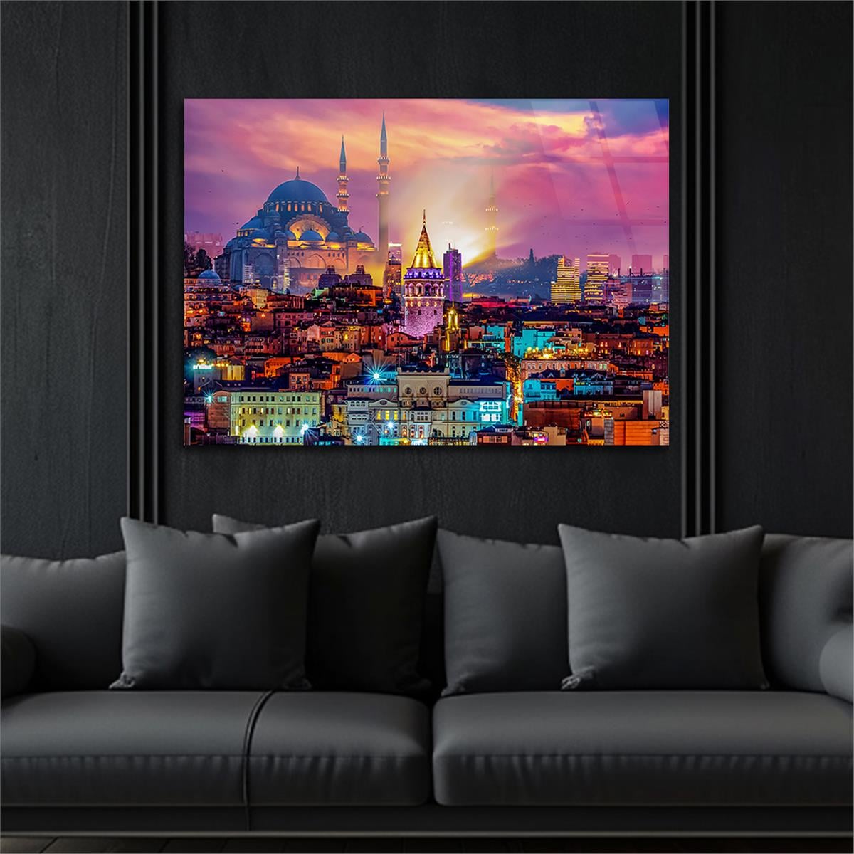 Tempered Glasss Wall Arts Religious-Themed