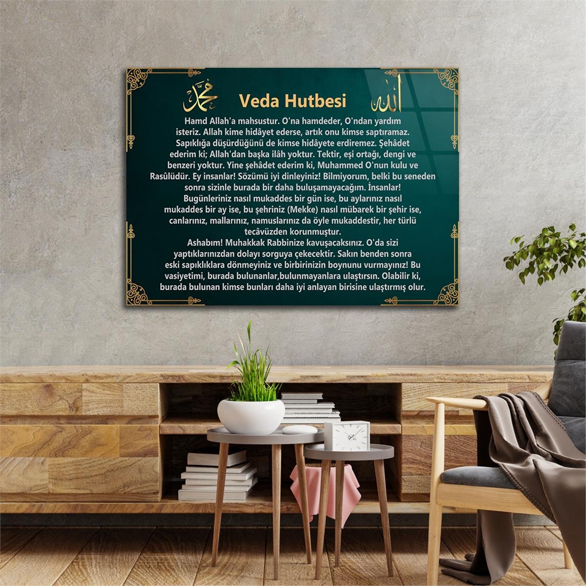 Tempered Glasss Wall Arts Religious-Themed