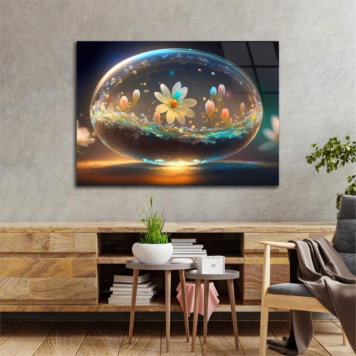 Sanat Temalı Cam Tablo 473
