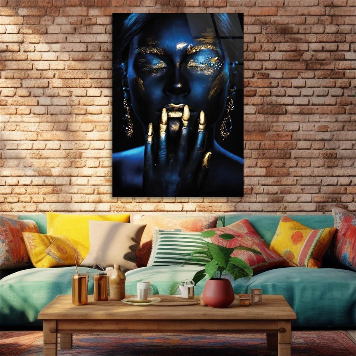 Tempered Glasss Wall Arts Art-Themed