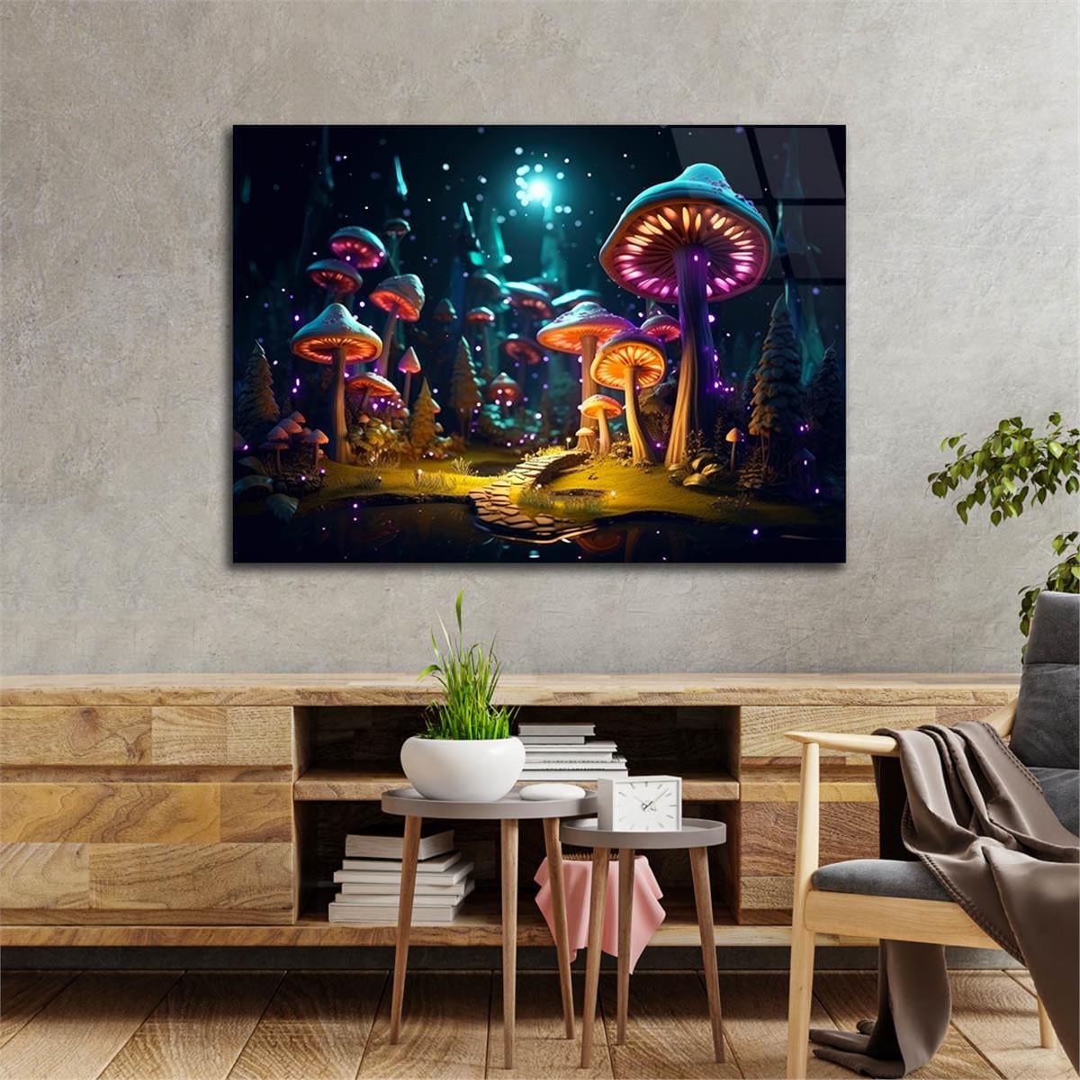 Sanat Temalı Cam Tablo 551