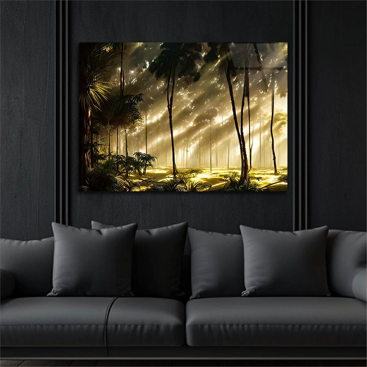 Sanat Temalı Cam Tablo 539