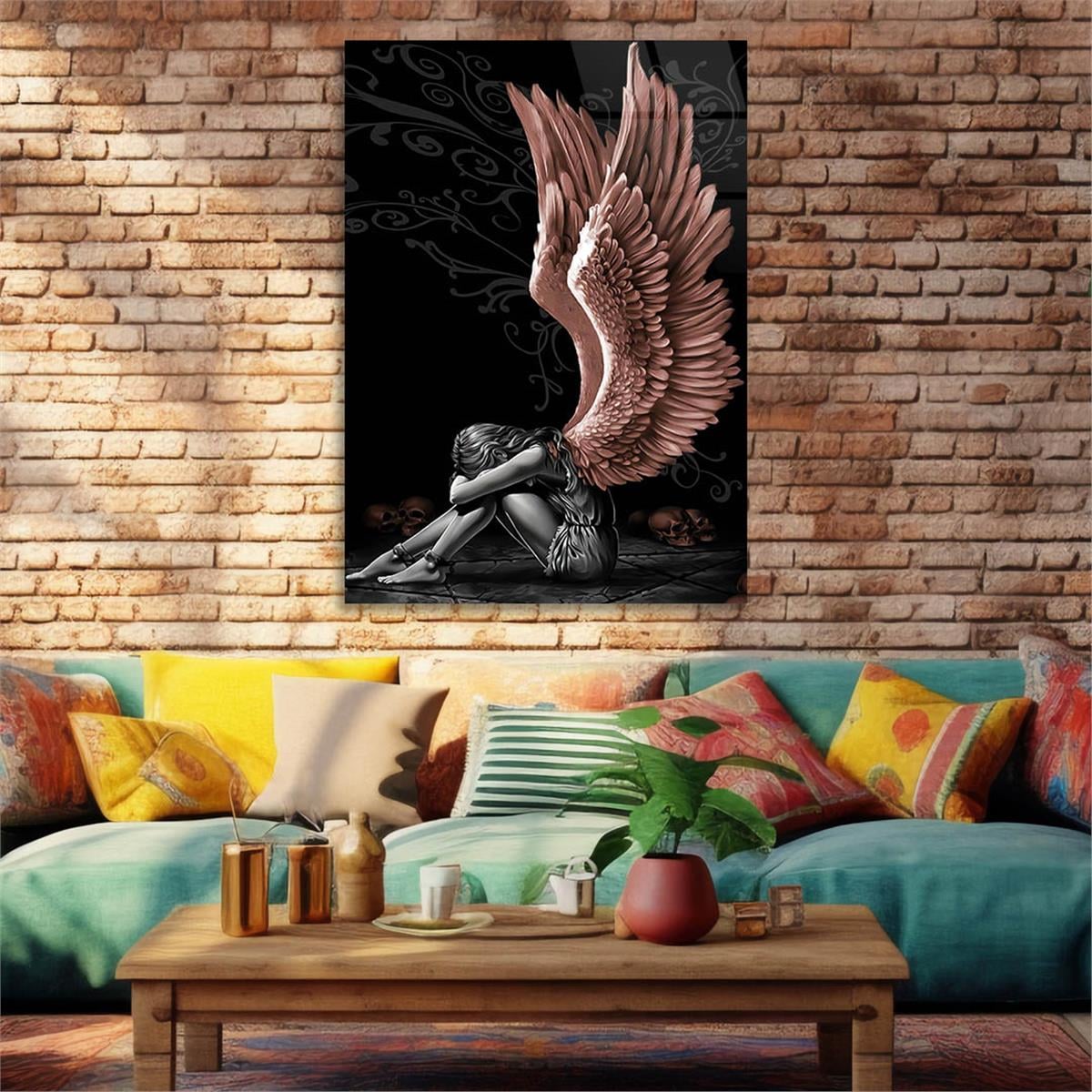 Tempered Glasss Wall Arts Art-Themed