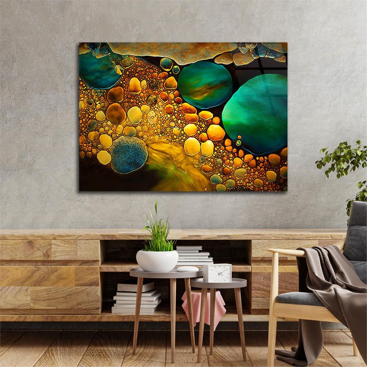 Sanat Temalı Cam Tablo 479