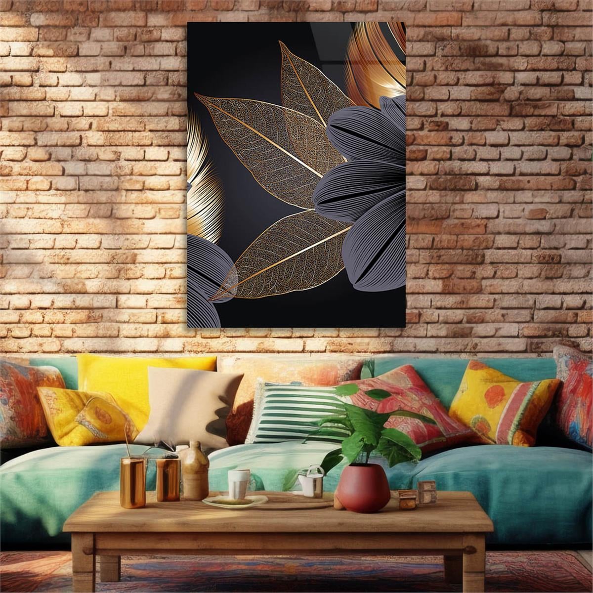 Tempered Glasss Wall Arts Art-Themed