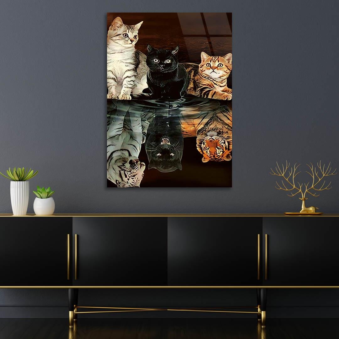 Tempered Glasss Wall Arts Art-Themed