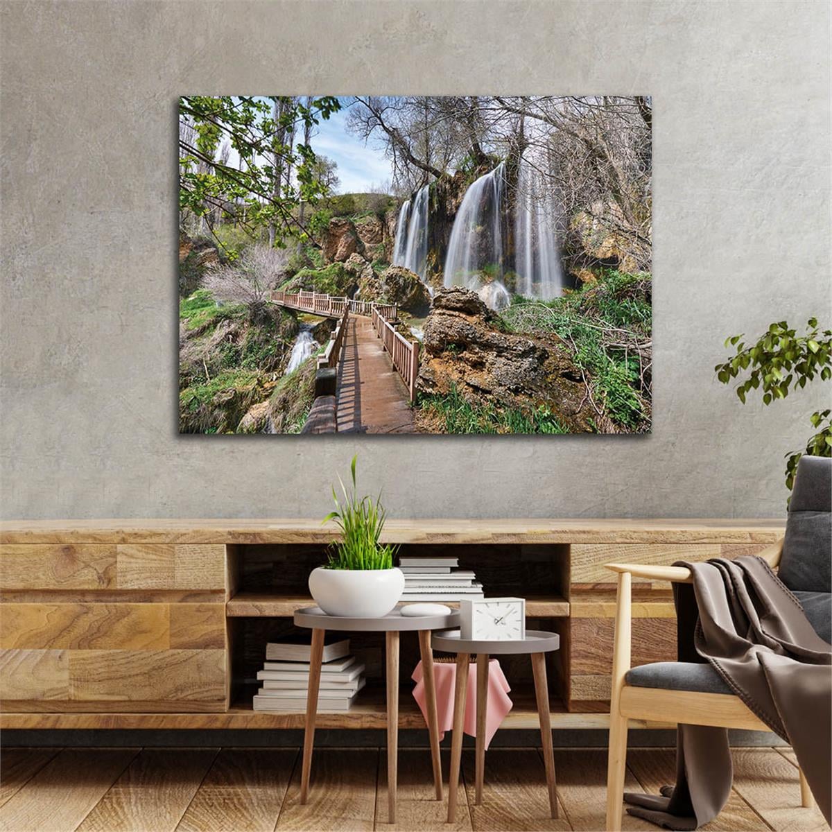 Tempered Glasss Wall Arts Natured-Themed