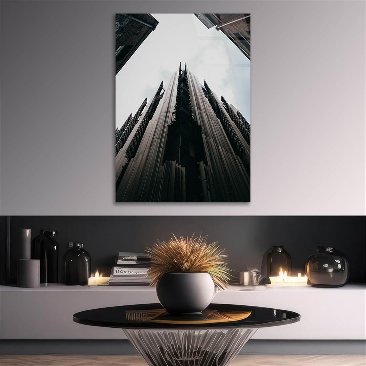 Tempered Glasss Wall Arts Art-Themed