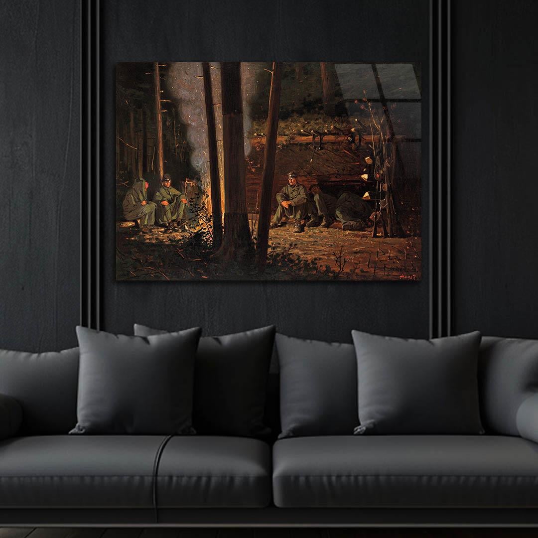 Tempered Glasss Wall Arts Art-Themed
