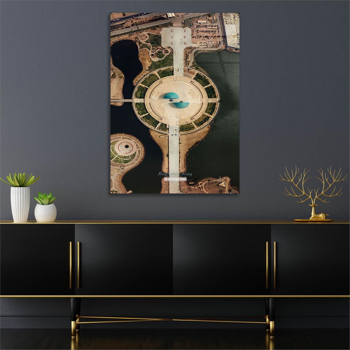 Tempered Glasss Wall Arts Art-Themed