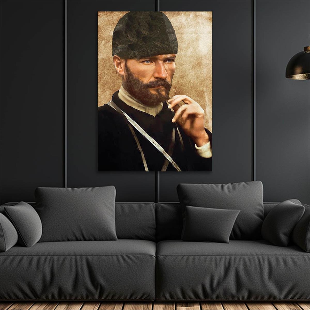 MUSTAFA KEMAL ATATÜRK Tempered Glasss Wall Art