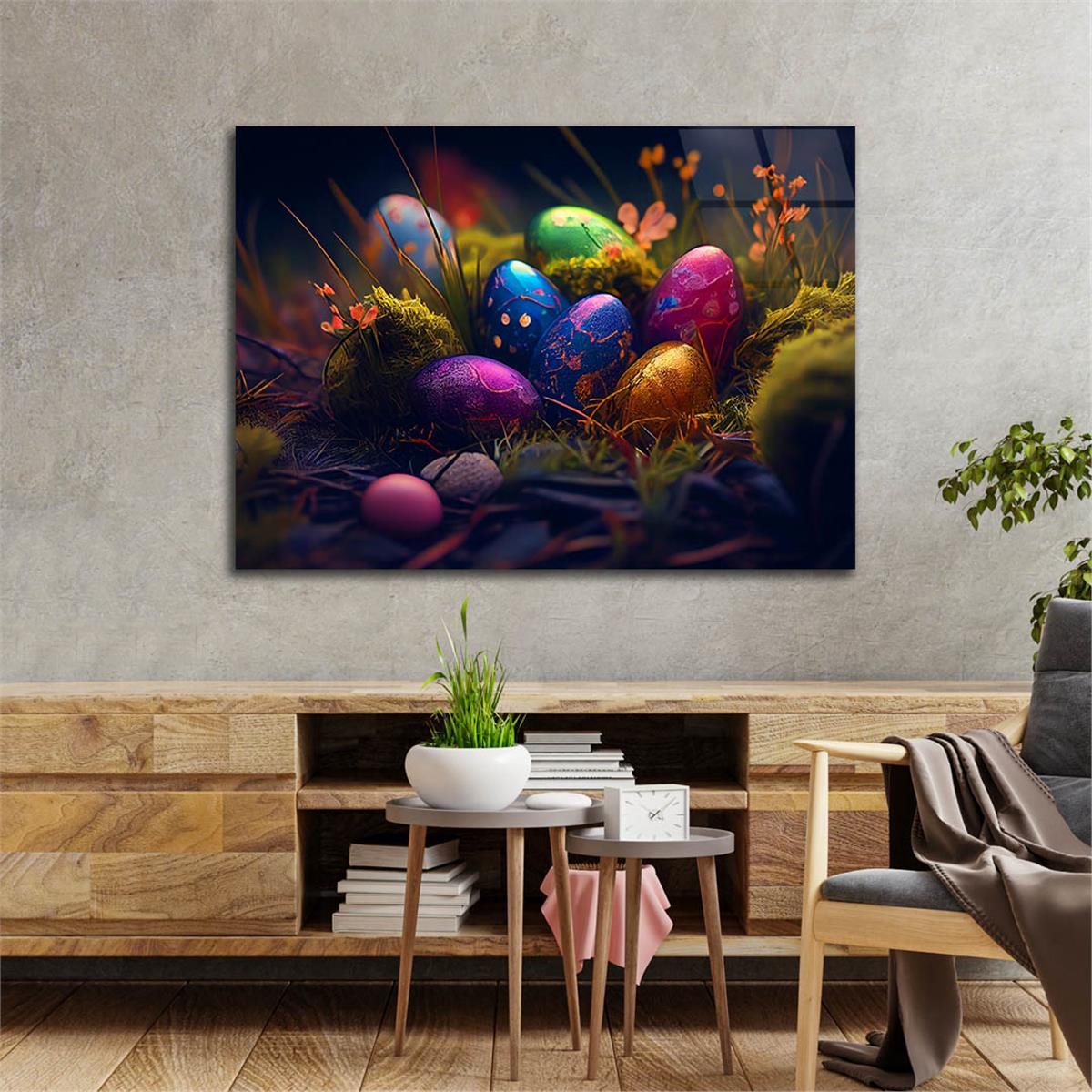 Sanat Temalı Cam Tablo 459