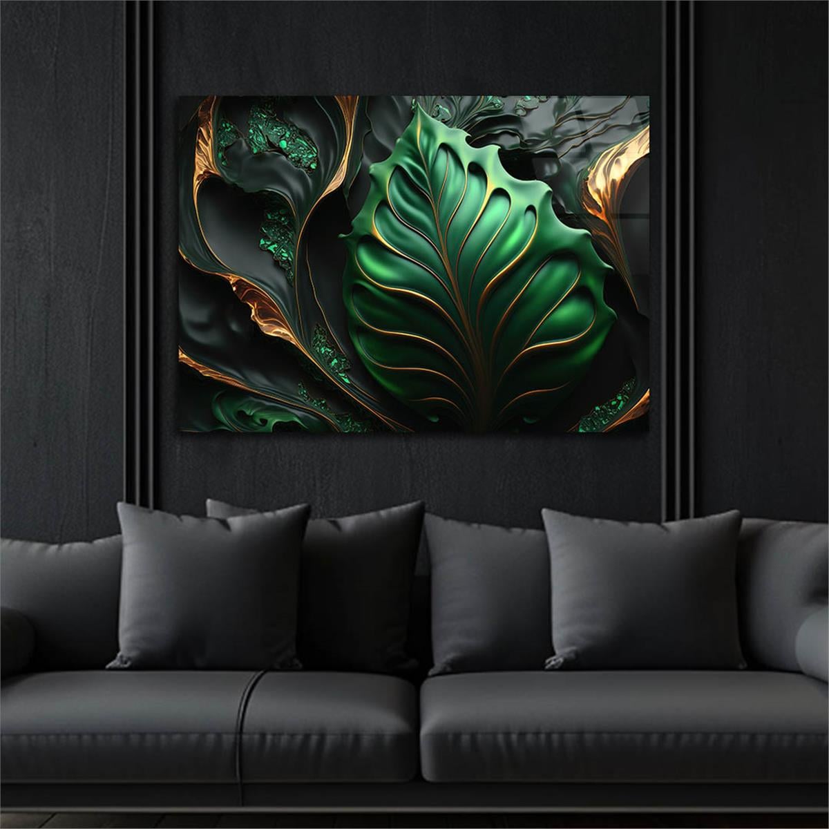 Sanat Temalı Cam Tablo 437
