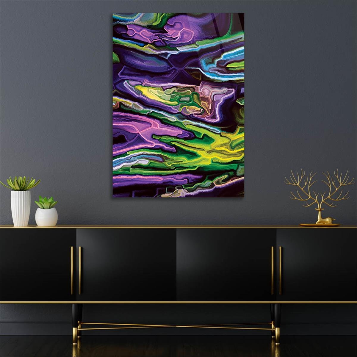 Tempered Glasss Wall Arts Art-Themed
