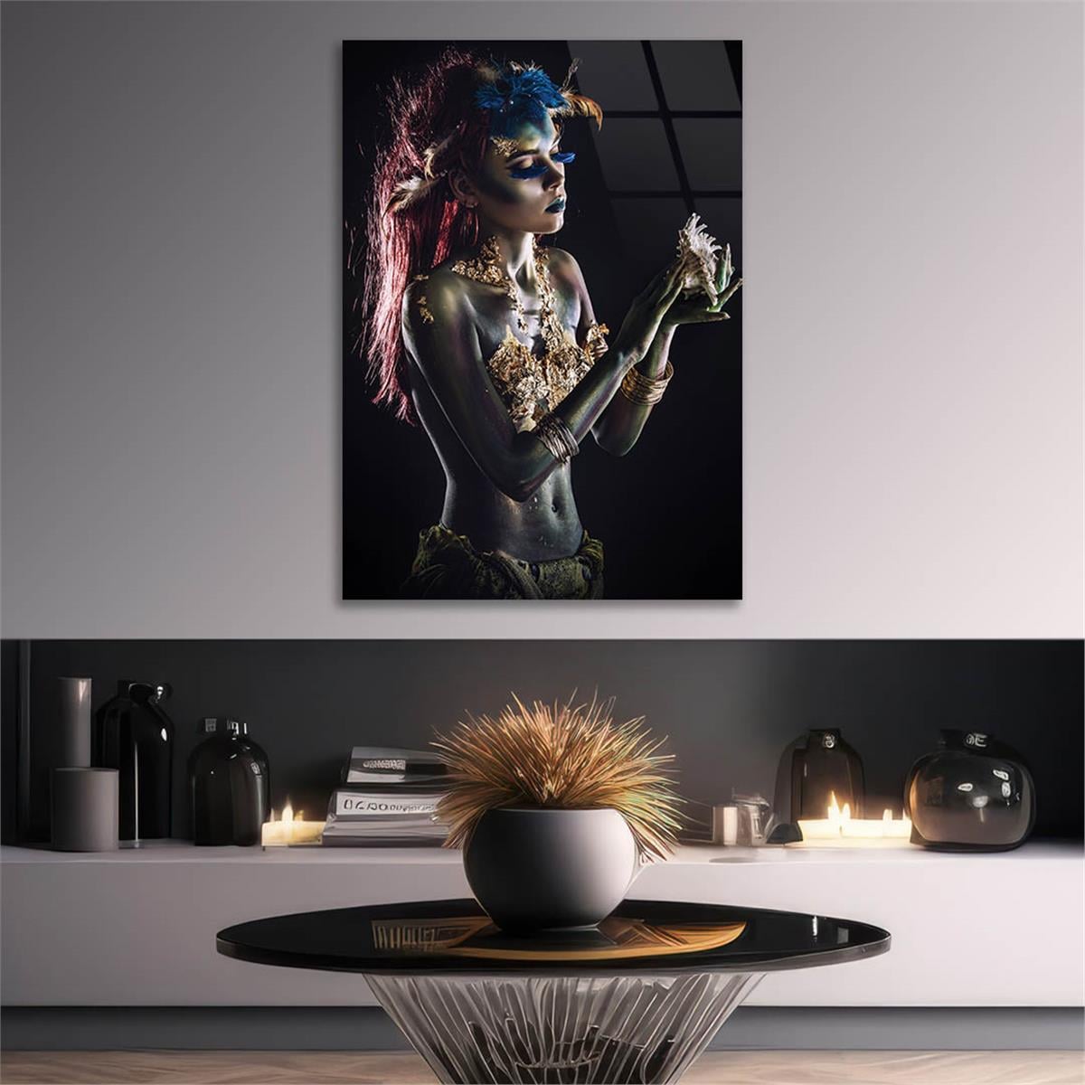 Tempered Glasss Wall Arts Art-Themed