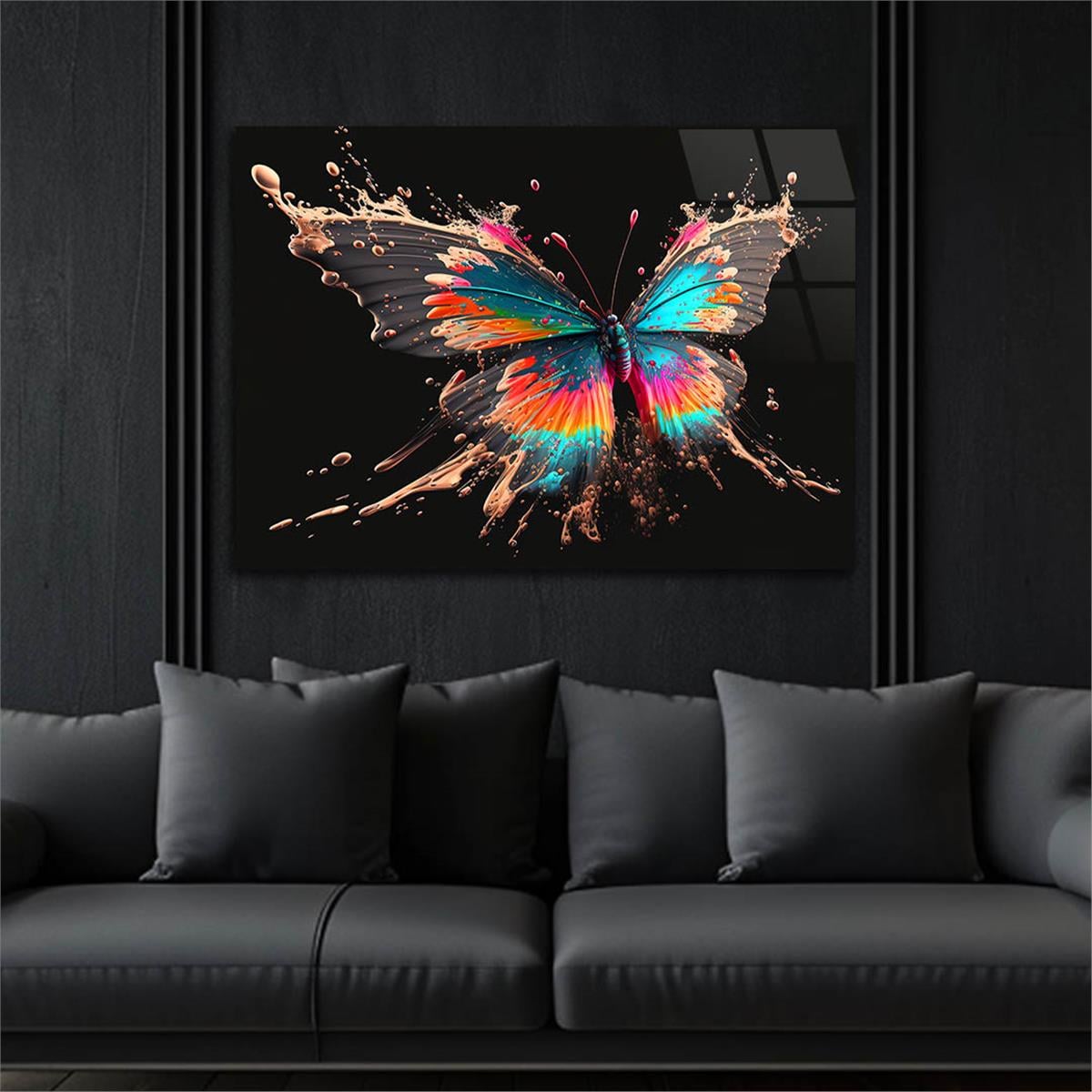 Sanat Temalı Cam Tablo 441