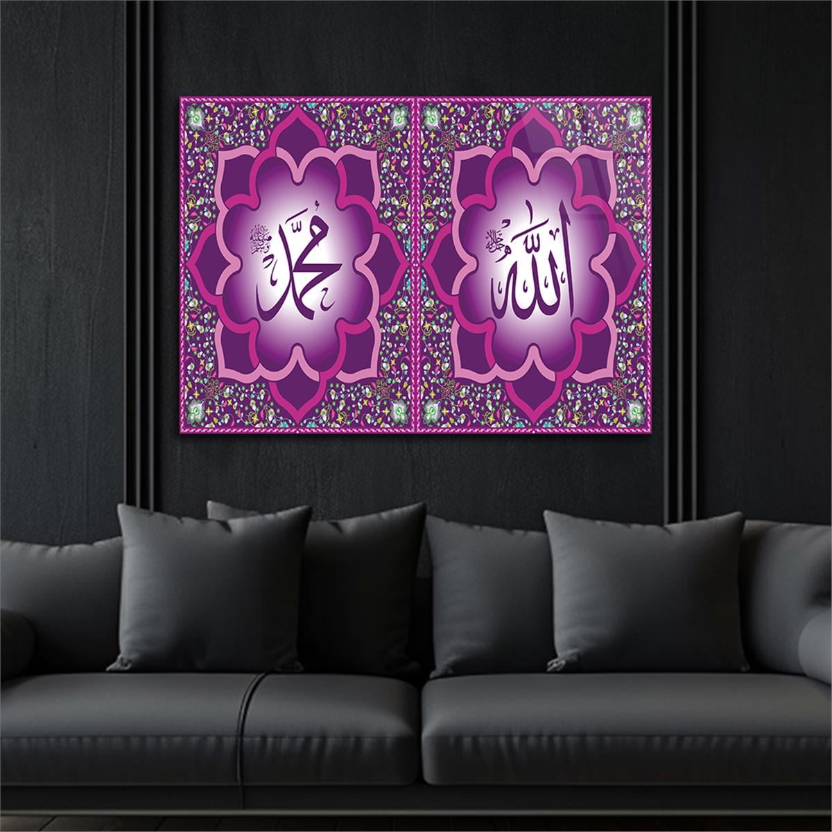 Tempered Glasss Wall Arts Religious-Themed
