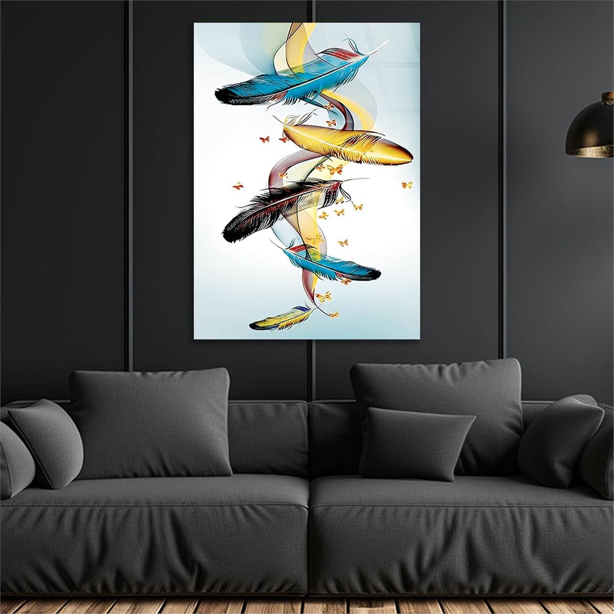 Tempered Glasss Wall Arts Art-Themed