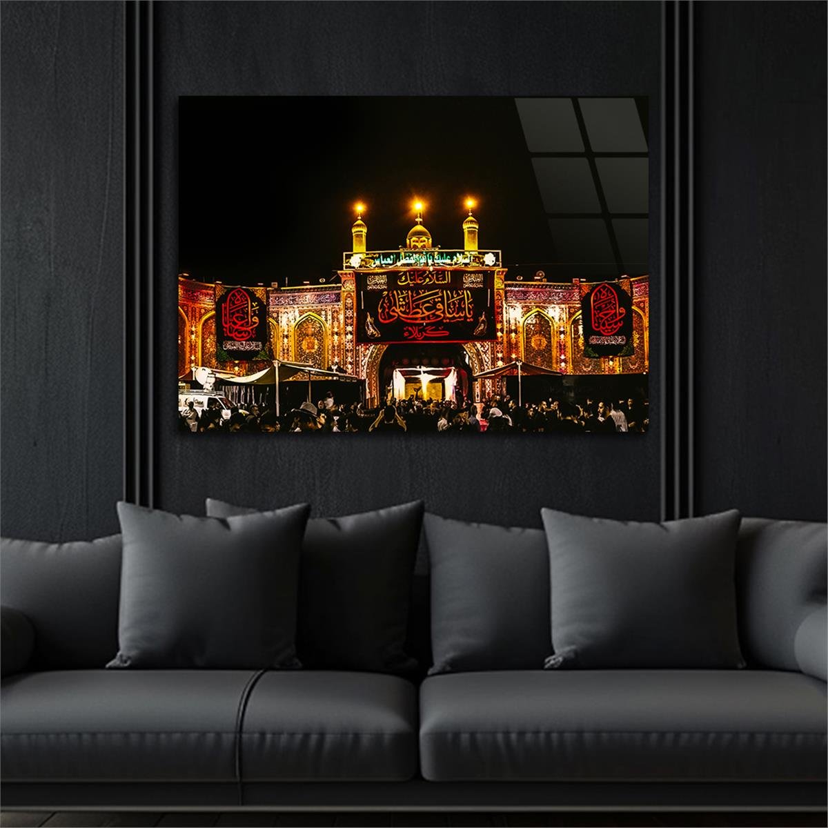 Tempered Glasss Wall Arts Religious-Themed