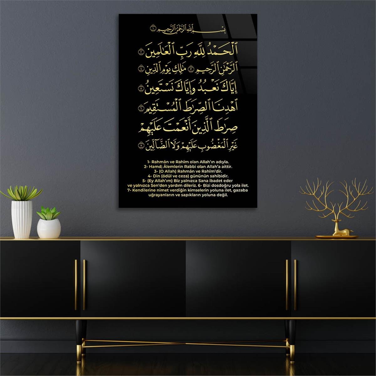 Tempered Glasss Wall Arts Religious-Themed