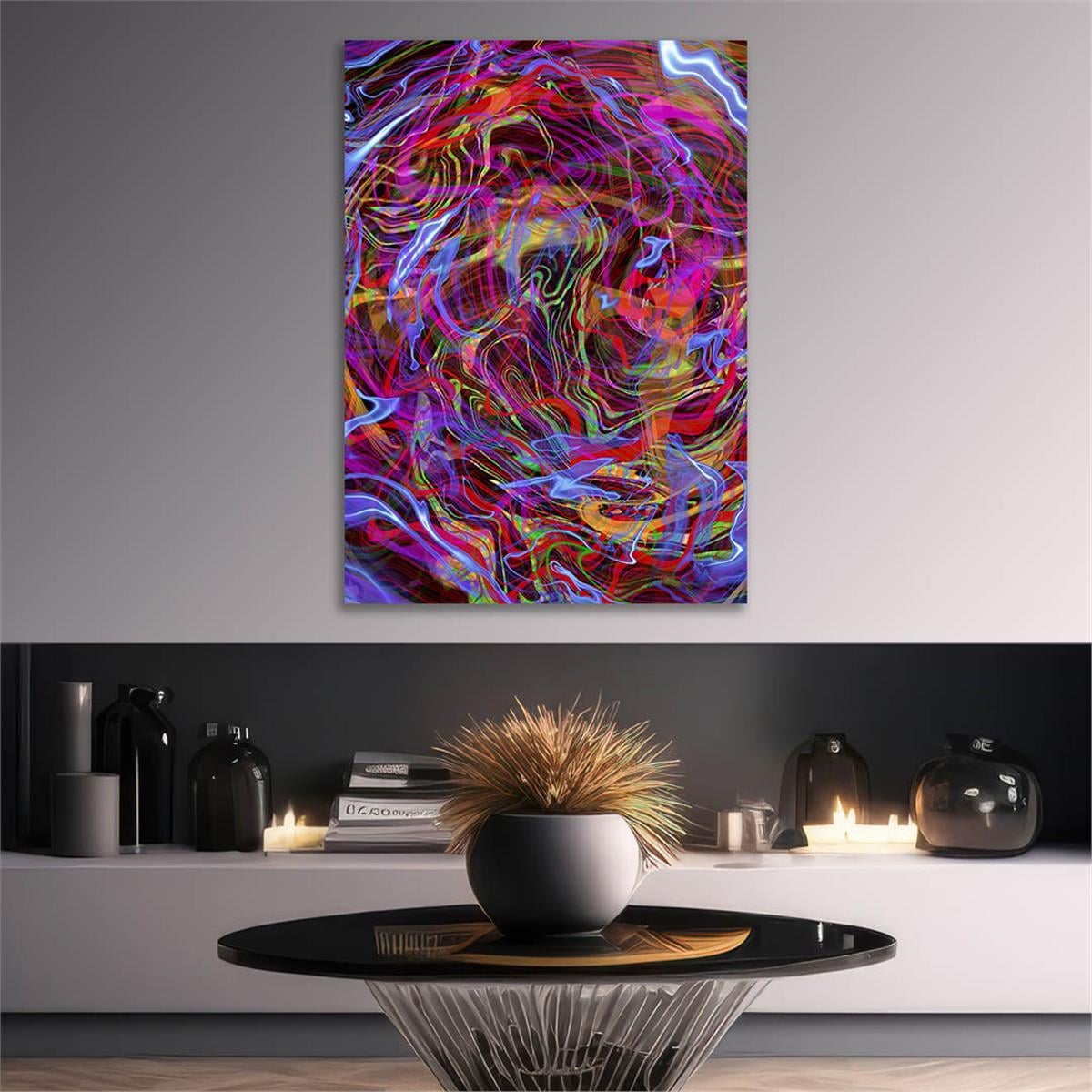 Tempered Glasss Wall Arts Art-Themed
