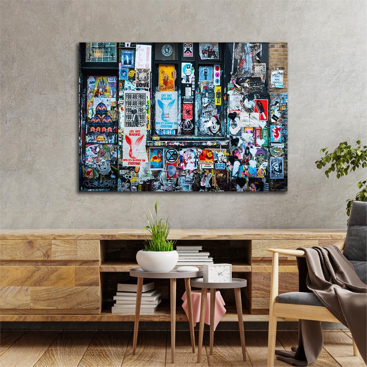 Sanat Temalı Cam Tablo 552