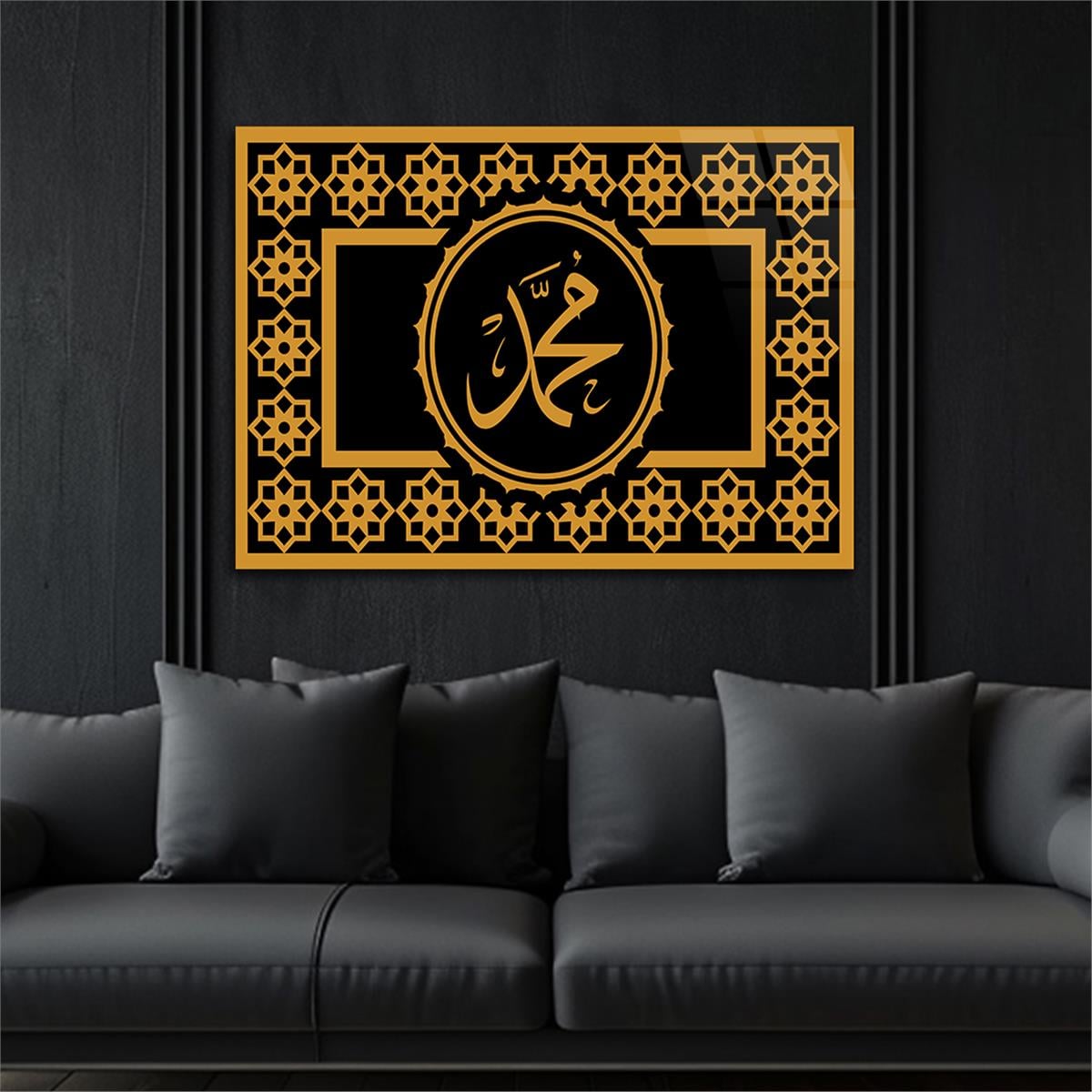 Tempered Glasss Wall Arts Religious-Themed