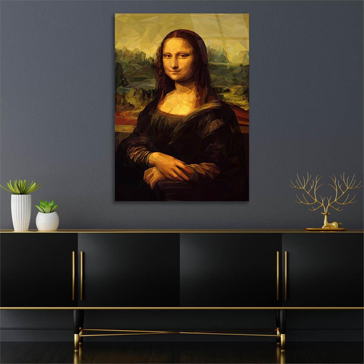 Tempered Glasss Wall Arts Art-Themed