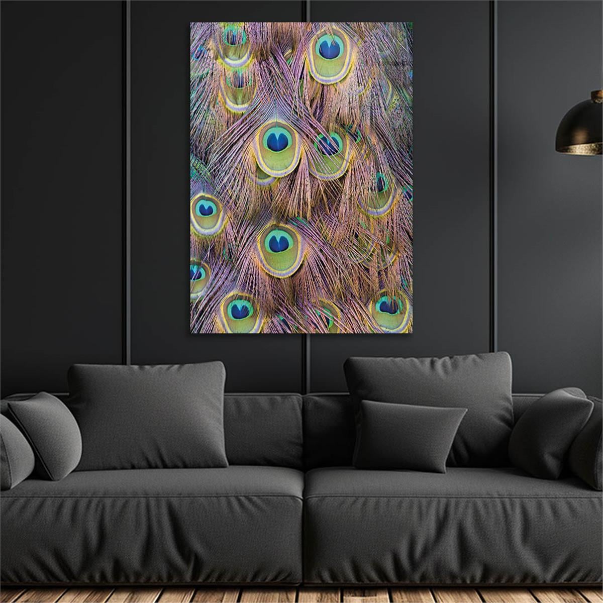 Vertical Tempered Glasss Wall Arts Natured-Themed166